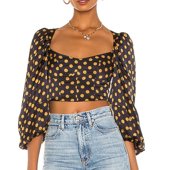 For Love And Lemons Tops - For Love & Lemons Lark Blouse